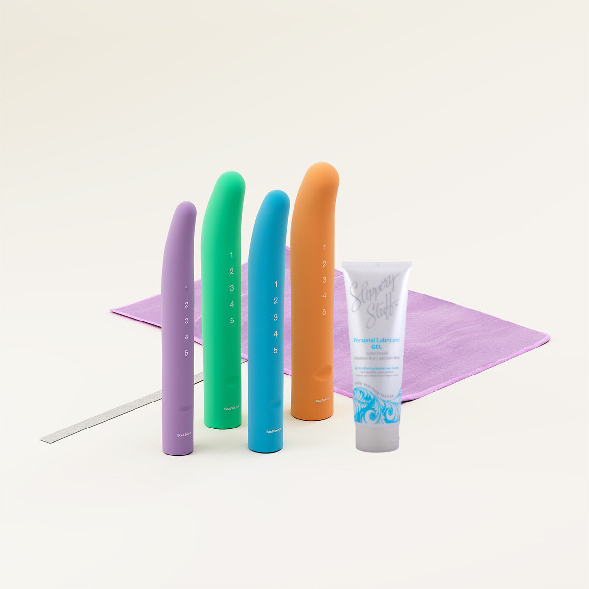 GRS Pelvic Trainer Bundle - Large Set + Slippery Stuff Lubricant Soul Source GRS Pelvic Trainer Bundle - Large Set + Slippery Stuff Lubricant Soul Source