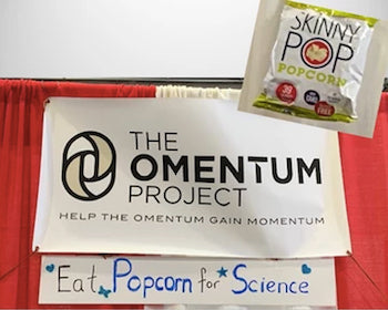 The Omentum Project Eat Popcorn for Science Study Promotion