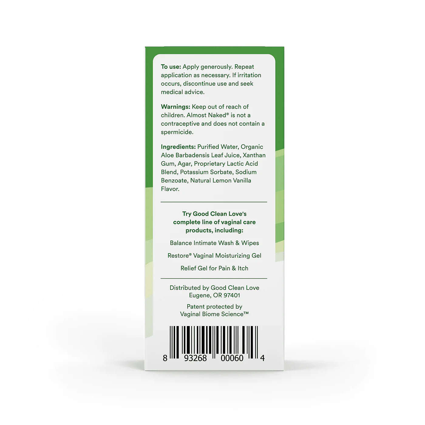 Almost Naked® Lubricant 4oz - 3 Pack
