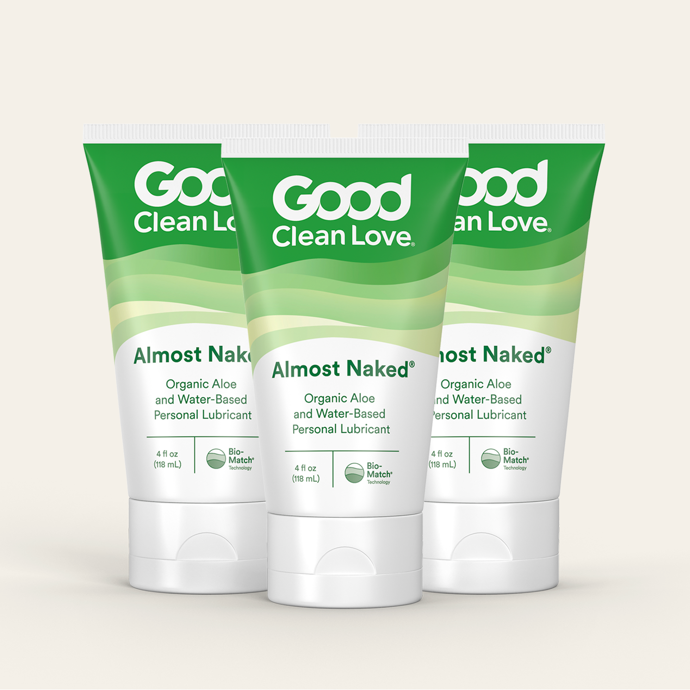 Almost Naked® Lubricant 4oz - 3 Pack