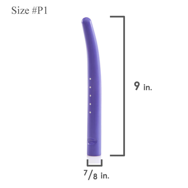 Soul Source Rigid Plastic Vaginal Dilator, violet size #P1
