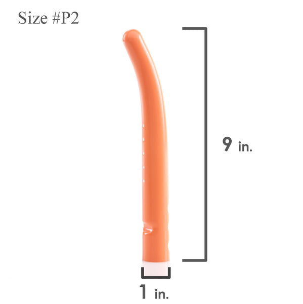 Soul Source Rigid Plastic Vaginal Dilator, orange size #P2
