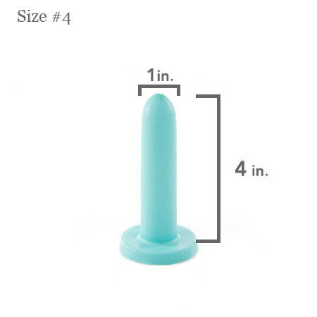 Soul Source Silicone Vaginal Dilator, green size #4